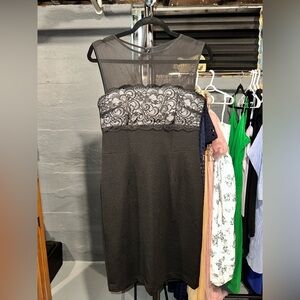 Maggy London Black Lace Bodycon Dress